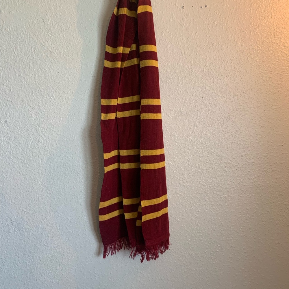 Unofficial Youth Harry Potter Red and Yellow Striped Scarf